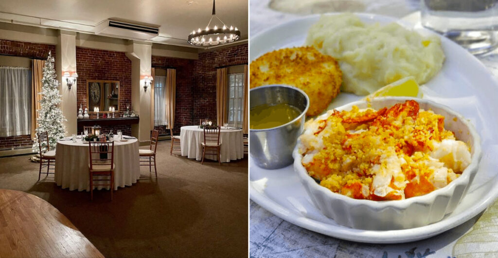 This Massachusetts Seafood Restaurant Serves Lobster Pie Where Telephone History Was Made