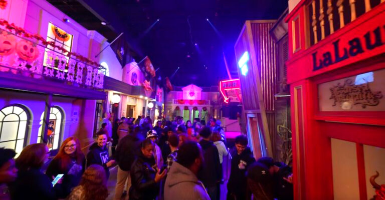 This Massive Michigan Haunted Attraction Has Secret Bars, Fire Performers, and Three Nightmare Houses Under One Roof