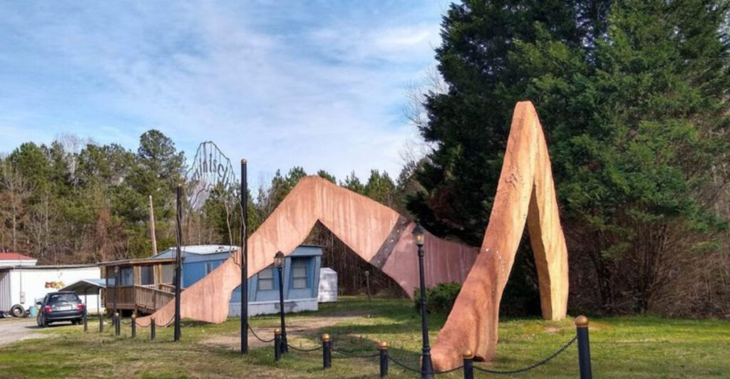 This Massive Sculpture in Henderson, North Carolina Has Everyone Looking Twice