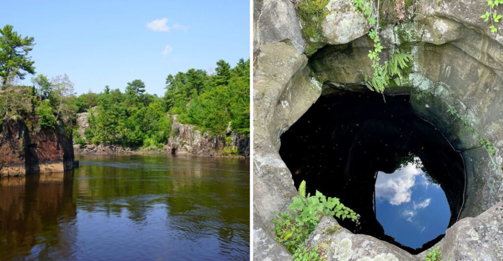 This Minnesota Park Is Home To Remarkable Glacial Potholes Carved Thousands Of Years Ago