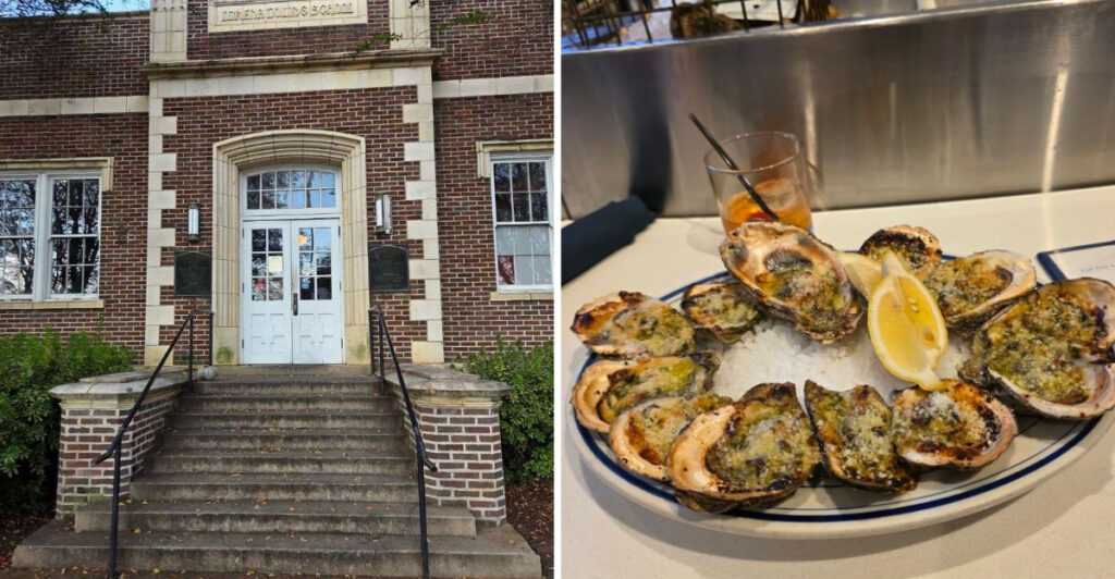 This Mississippi Restaurant Is Famous for Fresh Oysters Inside a Historic School Building