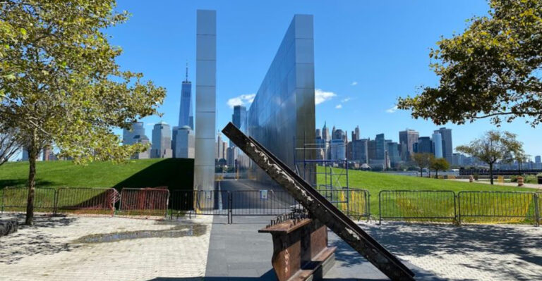 This New Jersey Memorial Frames One Of The Most Powerful Views In America