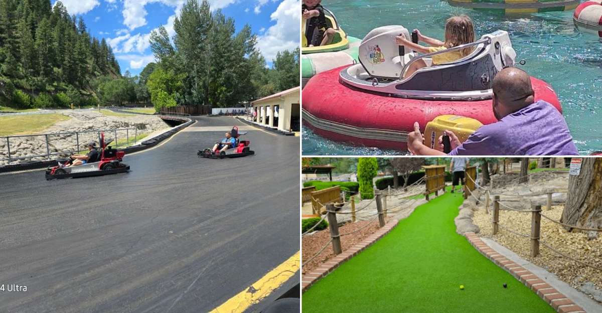 This New Mexico Mountain Town Has A Family Park Built For All-Day Fun