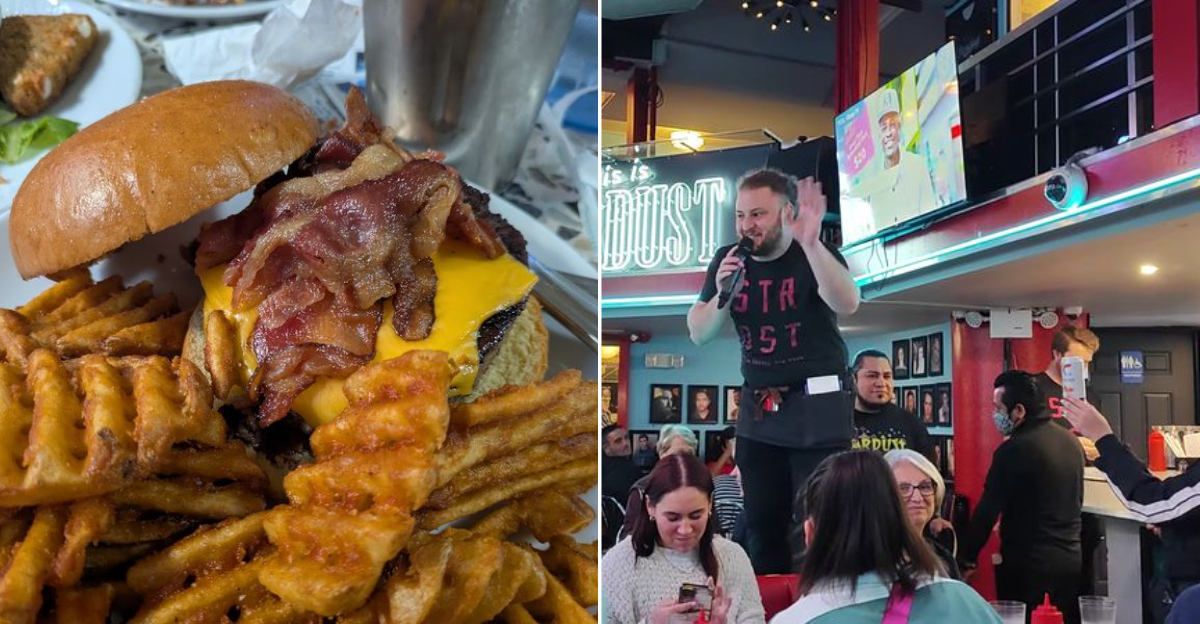 This New York Diner Turns Every Meal Into A Broadway Performance