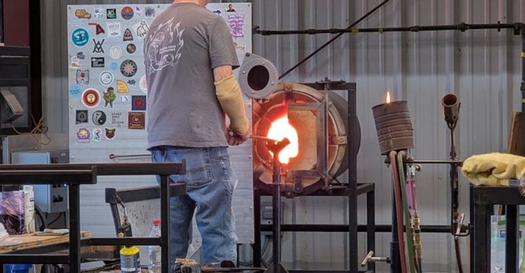 This North Carolina Glassblowing Studio Lets You Create Something You’ll Keep Forever