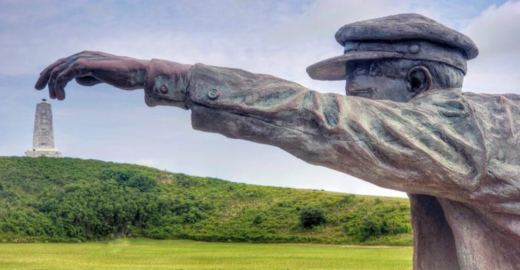 This North Carolina Landmark Marks the Exact Spot Where Powered Flight Changed the World Forever