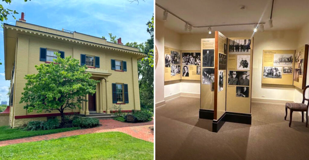 This Ohio Historic Home Is Where America’s Only President and Chief Justice Grew Up