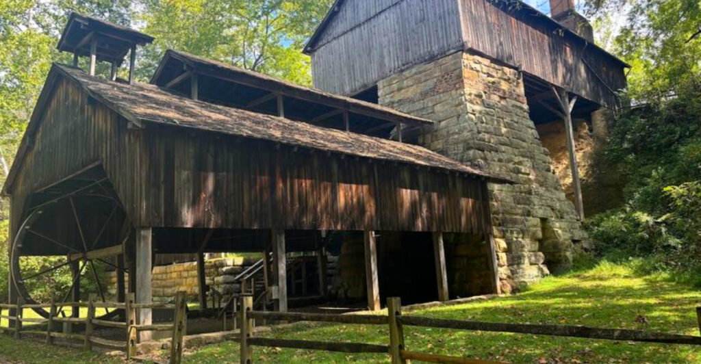 This Ohio Iron Furnace Has Been Standing Since 1852 and You Can Still Explore It