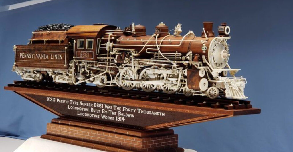 This Ohio Museum Is Home to Wooden Train Carvings That Defy Belief