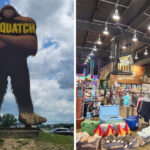 This Oklahoma Roadside Stop Has a 30-Foot Sasquatch, Burgers, and Classic Cars