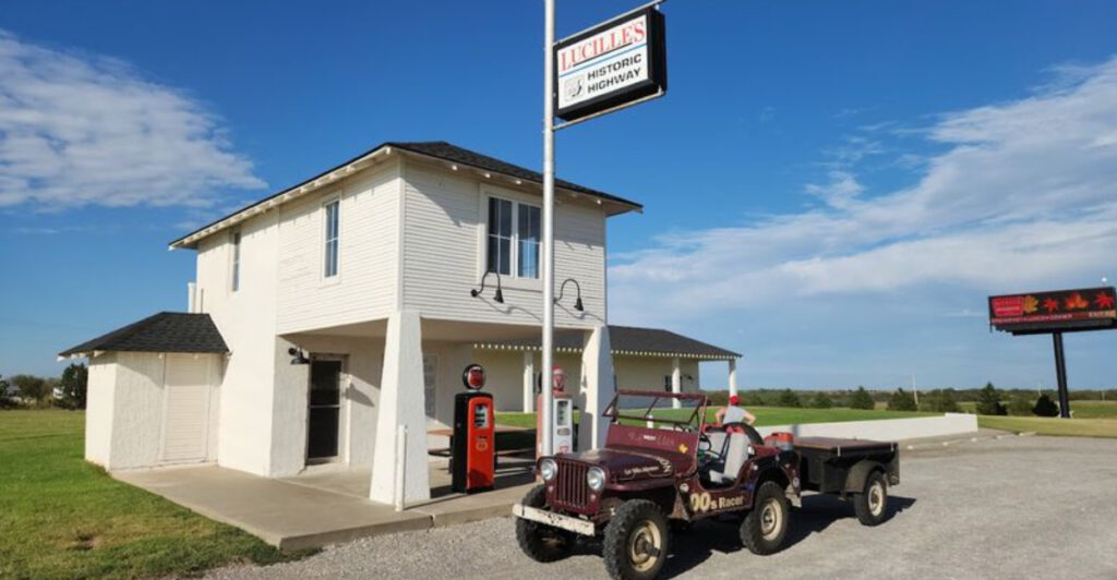 This Oklahoma Route 66 Gem Is Home to One of America’s Most Famous Historic Gas Stations