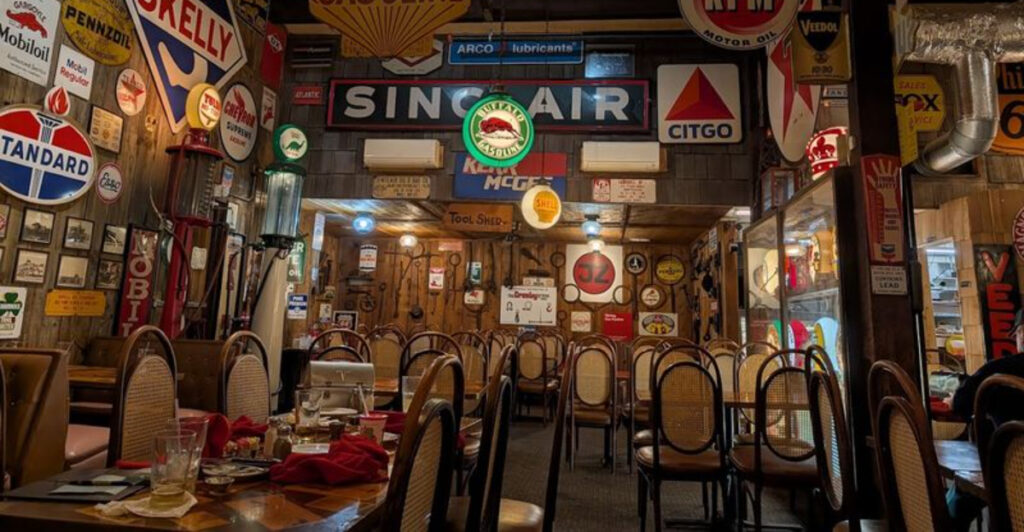 This Oklahoma Steakhouse Serves a 22-Ounce Prime Rib Among Vintage Oil Relics