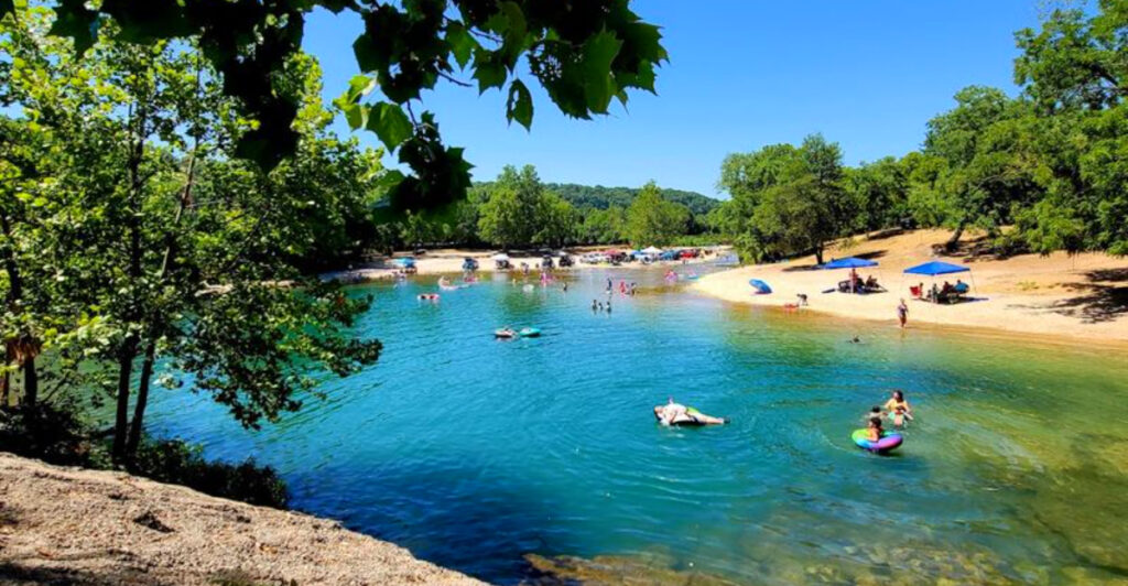 This Oklahoma Swimming Hole Is Famous for Crystal-Clear Water and Summer Fun