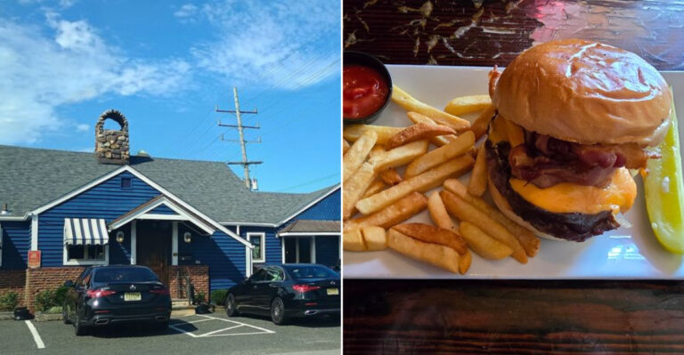This Old-School Jersey Shore Spot Is Famous for Big Burgers and Charming Pub Atmosphere