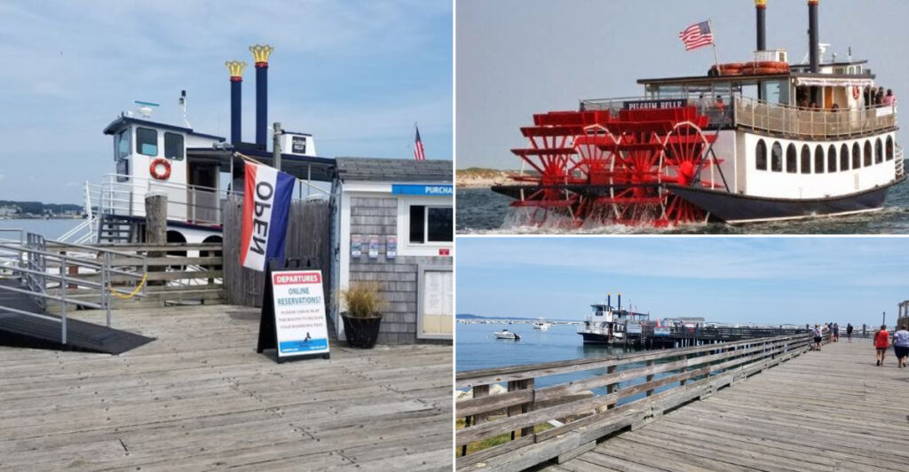 This Old-School Massachusetts Paddlewheeler Brings Plymouth Harbor To Life