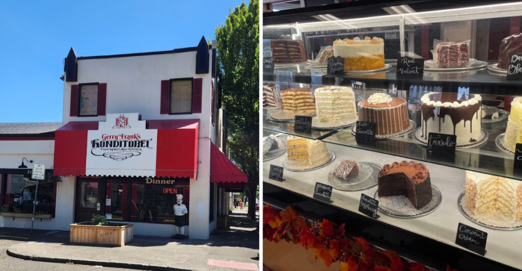 This Oregon Cake Shop in Salem Has Served Towering European-Style Desserts Since 1982