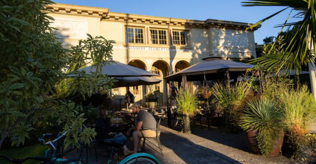 This Oregon Restaurant Serves Dinner Inside a 1915 Elementary School