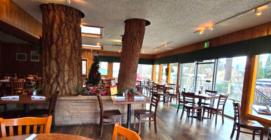 This Oregon Restaurant in Bend Was Built Around a Towering Ponderosa Pine