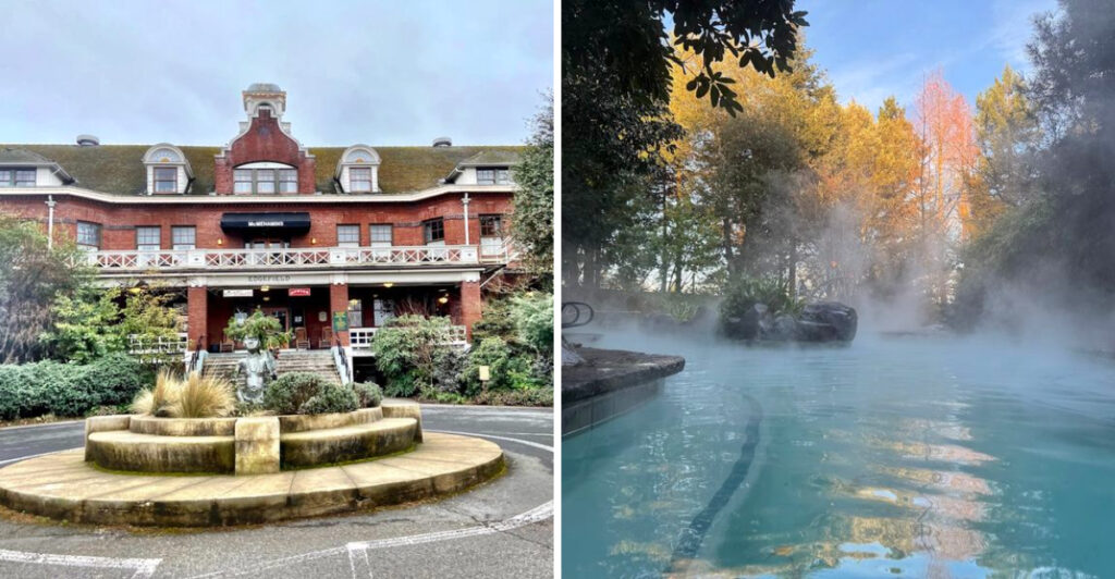 This Oregon Retreat Combines a Swim-Up Bar With Adults-Only Soaking Pools