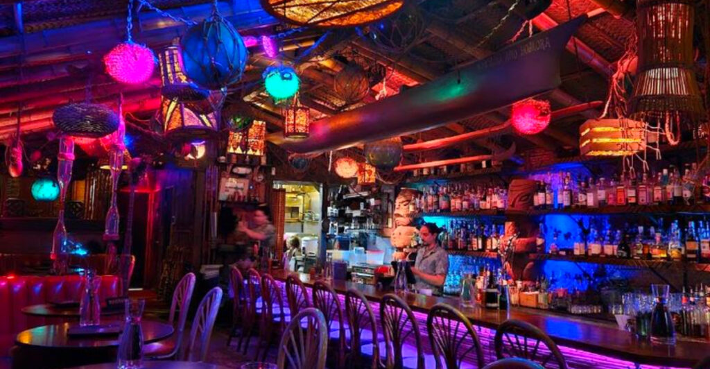 This Oregon Tiki Bar Serves Tropical Drinks Inside a Thunder-and-Lightning Hideaway