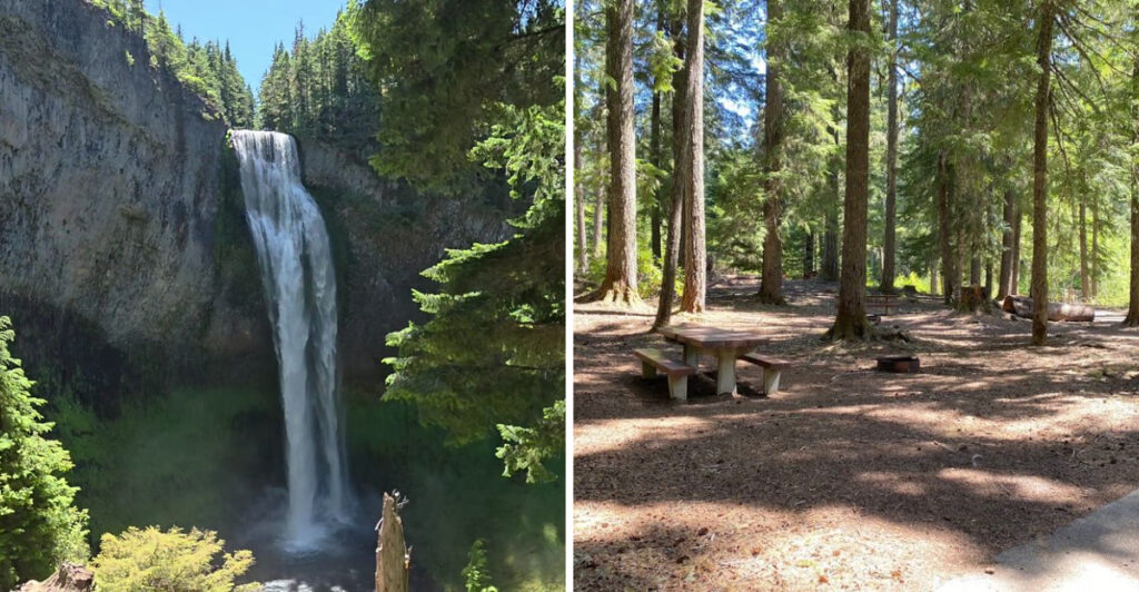 This Oregon Waterfall Plunges 286 Feet Into a Forest Canyon