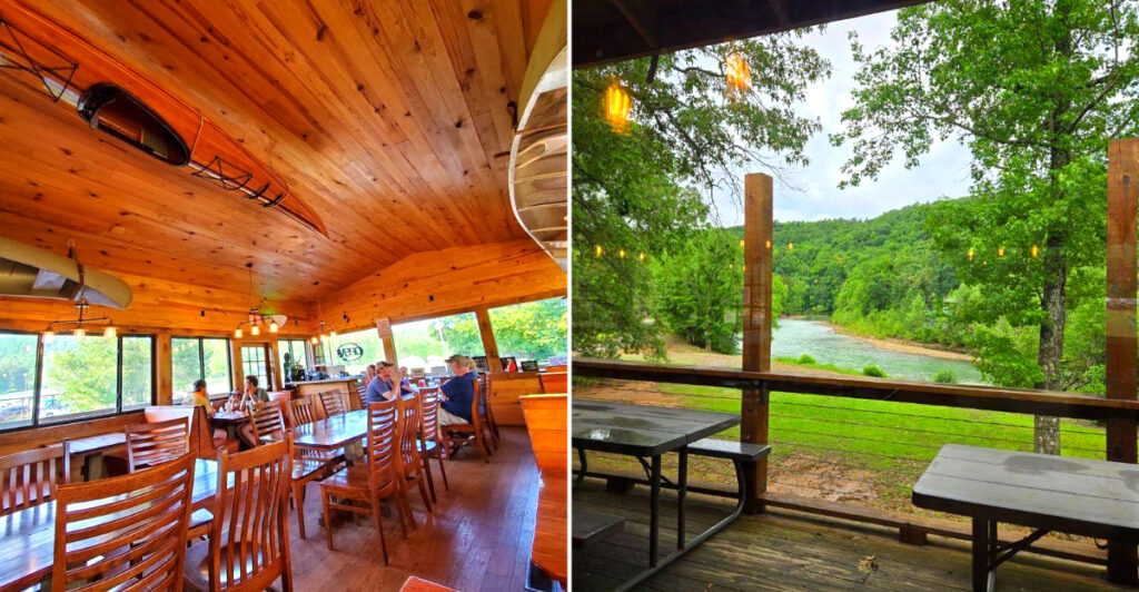 This Ozark Riverfront Restaurant Serves Barbecue, Homemade Pie, and Stunning Mulberry River Views