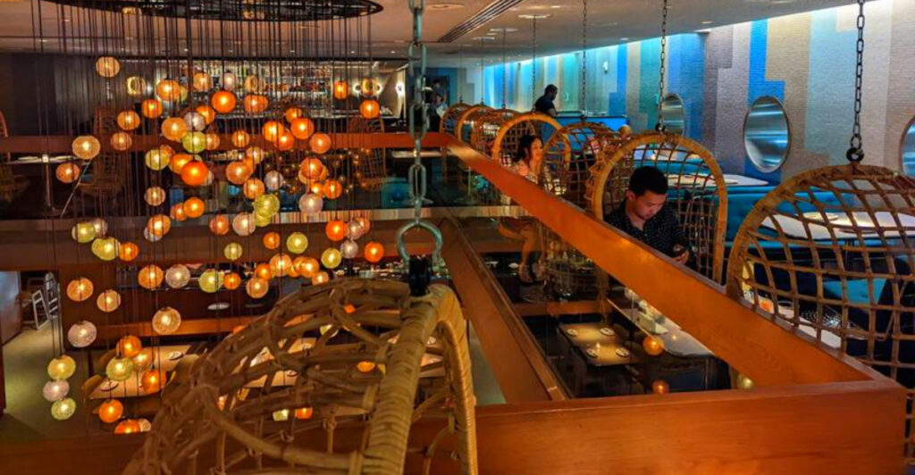 This Philadelphia Restaurant Has Swinging Chairs, a Rooftop Patio, and One of the City’s Most Iconic Interiors