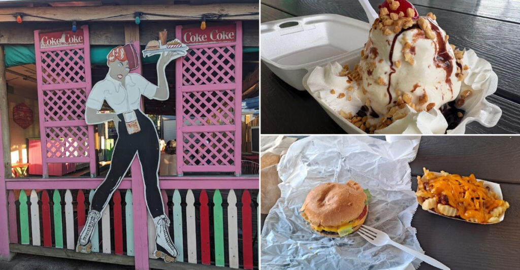 This Retro Tennessee Stop Serves Ice Cream, Burgers, Fries, Shakes, And Cheese Dogs