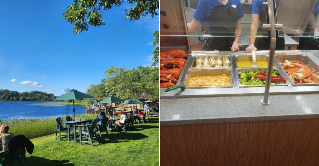 This Rhode Island Buffet Serves Lobster, Prime Rib, And Lakeside Views