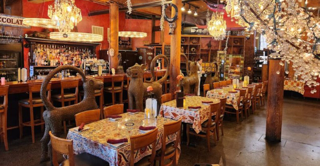 This Rhode Island Restaurant Lets You Dine Inside An Antique Art Gallery