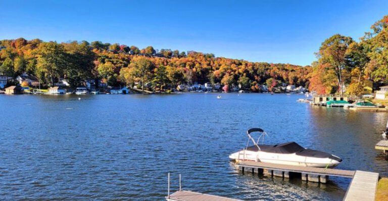 This Scenic New Jersey Lake Has a History Full of Odd Twists and Lost Glamour