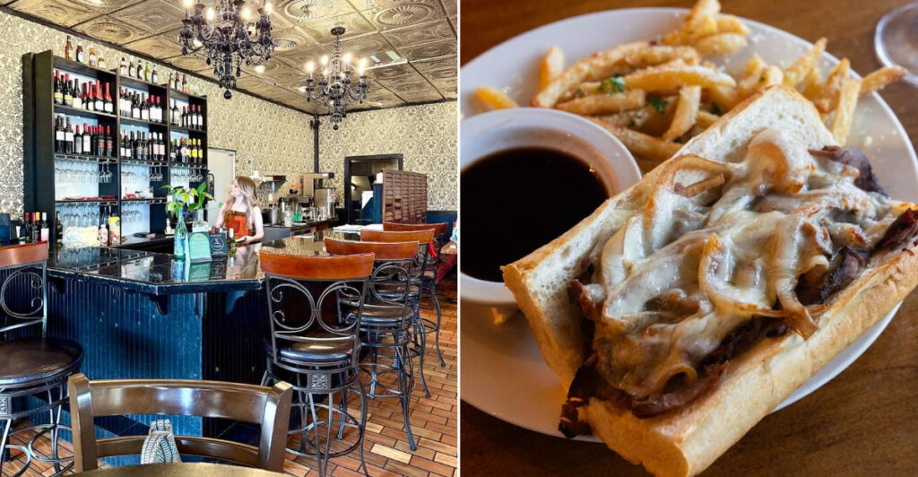 This Tennessee Bistro Serves Its French Dip Layered With Roast Beef And Caramelized Onions