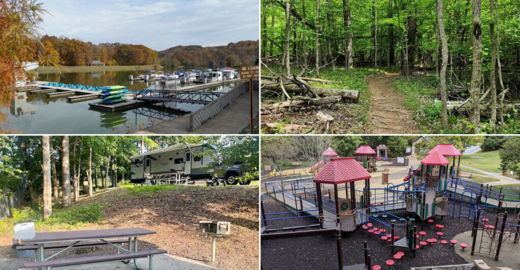 This Tennessee Park Packs A Marina, Campground, Trails, And Playground Into One Stop