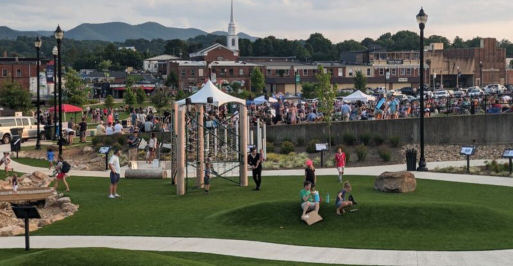 This Tennessee Park Was Built to Fight Flooding and Became Downtown’s Backyard