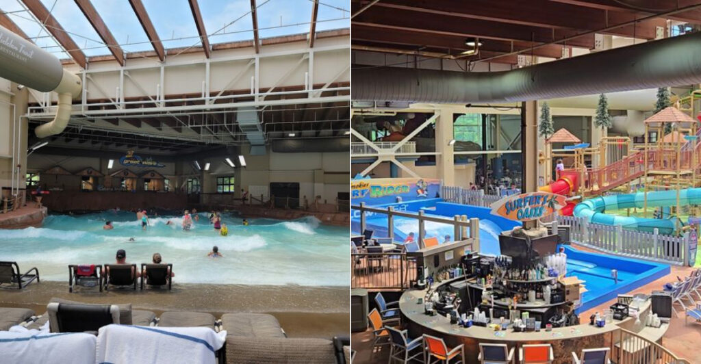This Tennessee Resort Has A Year-Round Indoor Waterpark Under A See-Through Roof