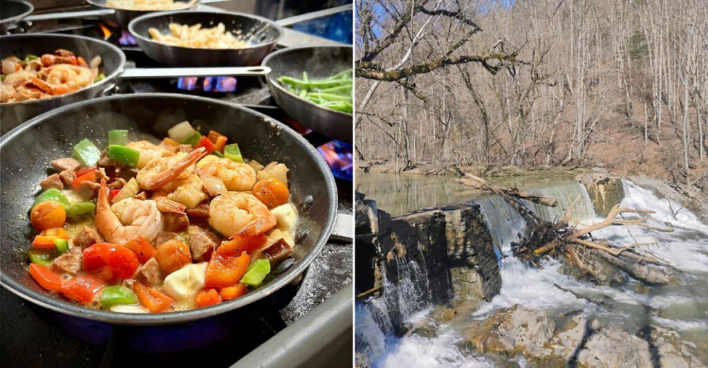 This Tennessee Restaurant Serves Southern Comfort Food Beside A Waterfall