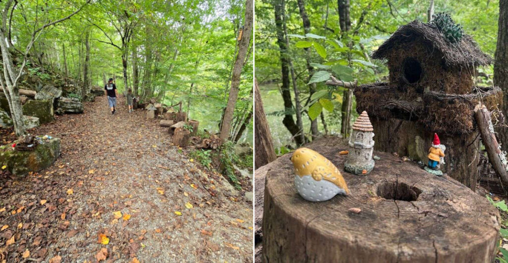 This Tennessee Trail Has A Tiny Fairy Village Hidden Along The River Walk