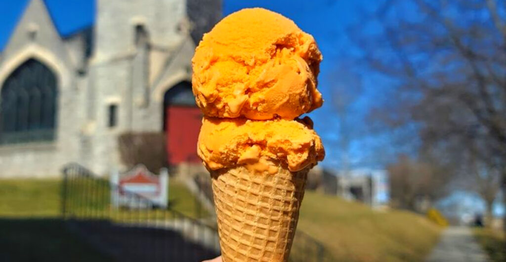 This Tiny West Virginia Creamery Serves Farm-Fresh Ice Cream Made Just Upstairs From the Shop