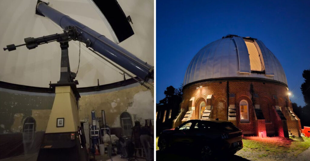 This Virginia Observatory Lets You View The Night Sky Through A Historic 140-Year-Old Telescope