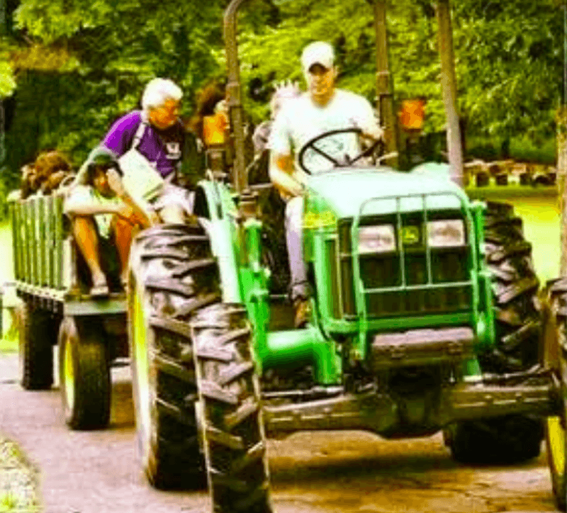 Tractor Rides and Old-School Farm Charm