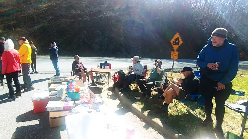 Trail Magic and the AT Community at Sams Gap