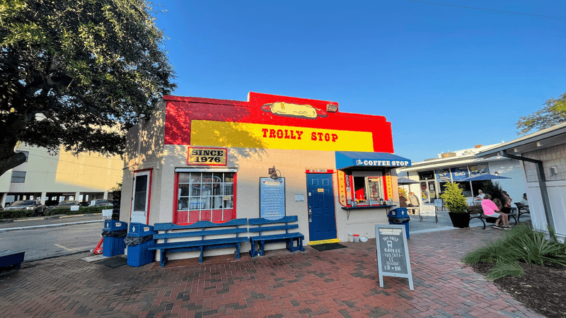 Trolly Stop, Wrightsville Beach, North Carolina Trolly Stop, Wrightsville Beach, North Carolina