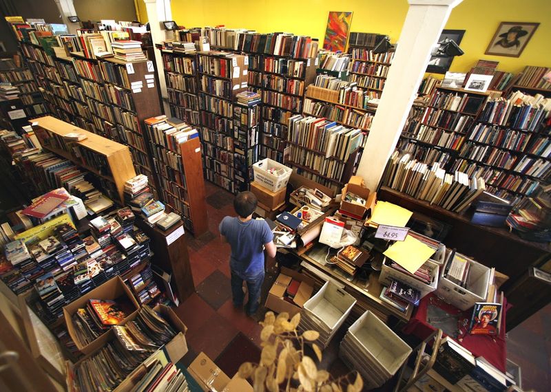 Two Floors and 5,000 Square Feet of Pure Book Territory Two Floors and 5,000 Square Feet of Pure Book Territory