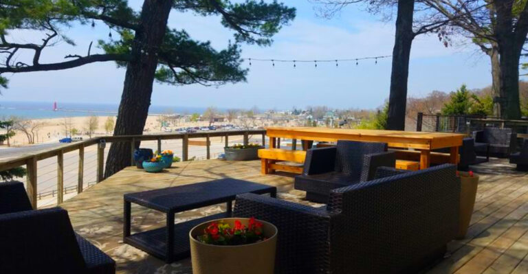 Wake Up to Lake Michigan Views at This Hidden Grand Haven Beachfront Gem