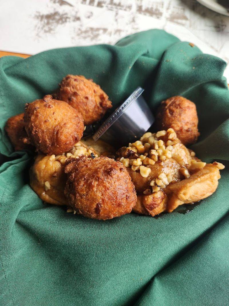 Warm Rolls and Fritters Before You Order