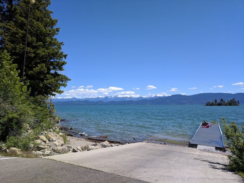 West Shore Unit of Flathead Lake State Park, Lakeside, Montana