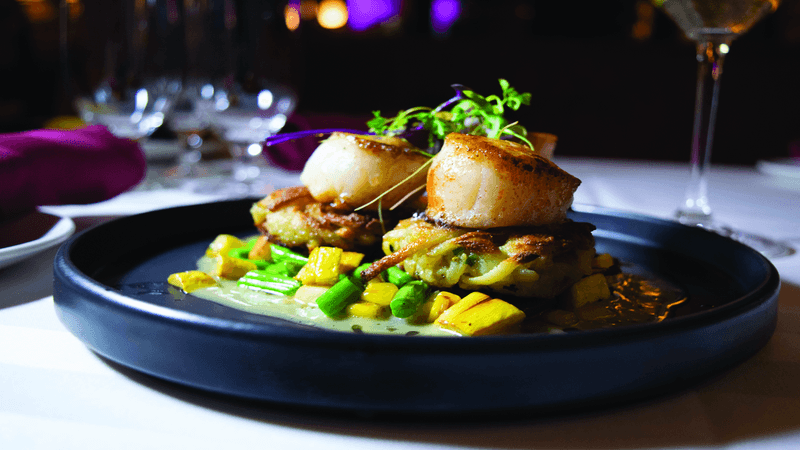 What a Dinner Here Looks Like for a Special Occasion