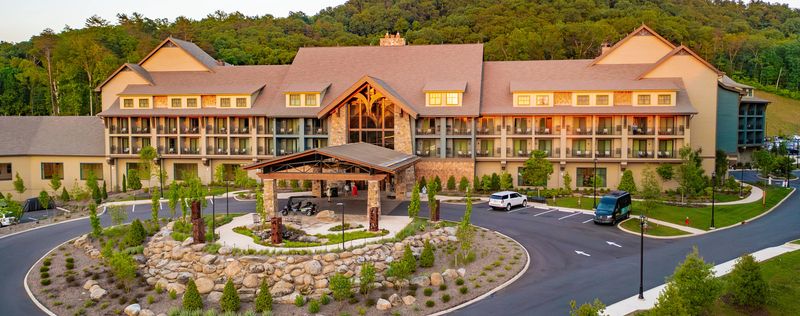 Where the Lodge Actually Sits in Pigeon Forge Where the Lodge Actually Sits in Pigeon Forge