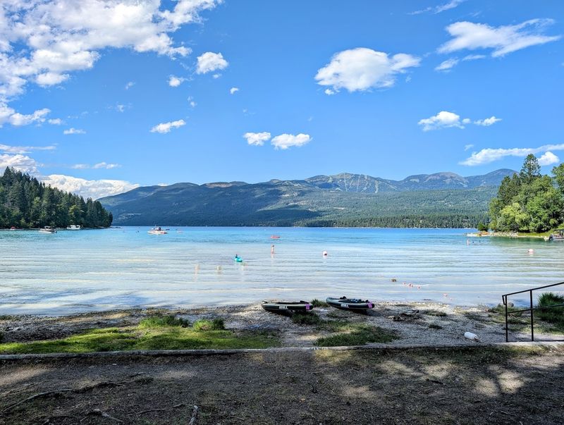Whitefish Lake State Park Campground, Whitefish, Montana