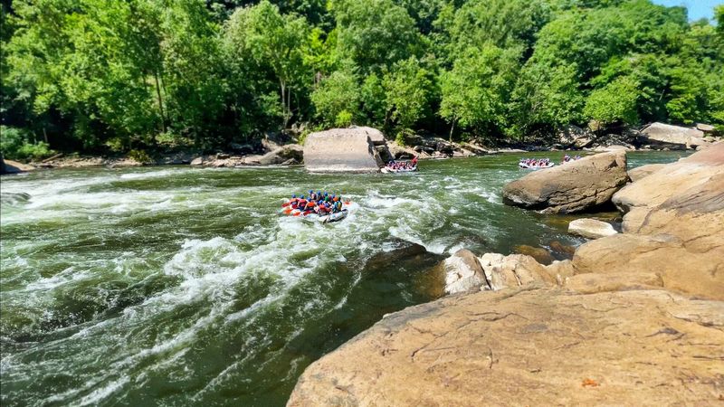 Whitewater That Means Business: Rafting the New River